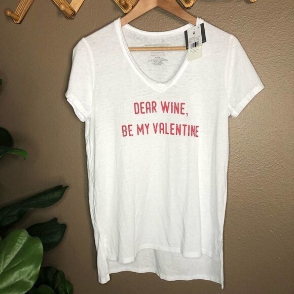 Grayson Threads Dear Wine Be My Valentine Shirt - Picture 1 of 9